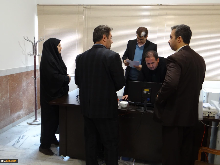 گزارش تصویری از بازدید جناب آقای احمدی رئیس حوزه نظارت و ارزیابی سازمان مرکزی دانشگاه فرهنگیان از قسمت های مختلف پردیس علامه طباطبایی آذربایجان غربی 11