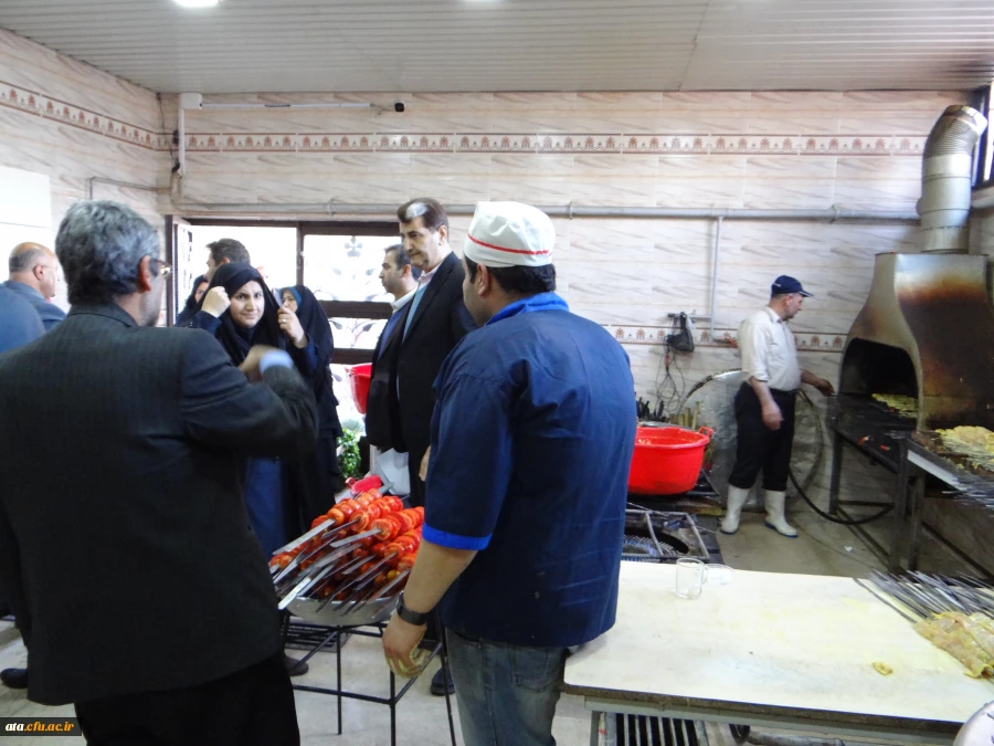 گزارش تصویری از بازدید جناب آقای احمدی رئیس حوزه نظارت و ارزیابی سازمان مرکزی دانشگاه فرهنگیان از قسمت های مختلف پردیس علامه طباطبایی آذربایجان غربی 14