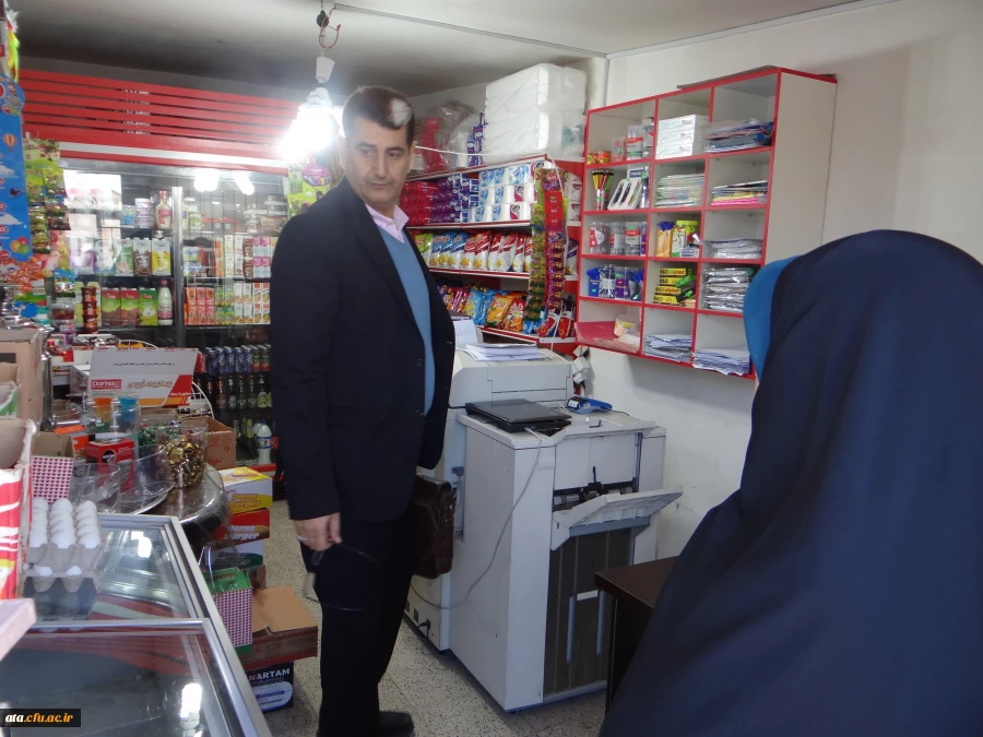 گزارش تصویری از بازدید جناب آقای احمدی رئیس حوزه نظارت و ارزیابی سازمان مرکزی دانشگاه فرهنگیان از قسمت های مختلف پردیس علامه طباطبایی آذربایجان غربی 25