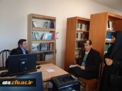 گزارش تصویری از بازدید جناب آقای احمدی رئیس حوزه نظارت و ارزیابی سازمان مرکزی دانشگاه فرهنگیان از قسمت های مختلف پردیس علامه طباطبایی آذربایجان غربی 24