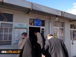 گزارش تصویری از بازدید جناب آقای احمدی رئیس حوزه نظارت و ارزیابی سازمان مرکزی دانشگاه فرهنگیان از قسمت های مختلف پردیس علامه طباطبایی آذربایجان غربی 26