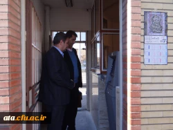 گزارش تصویری از بازدید جناب آقای احمدی رئیس حوزه نظارت و ارزیابی سازمان مرکزی دانشگاه فرهنگیان از قسمت های مختلف پردیس علامه طباطبایی آذربایجان غربی 28