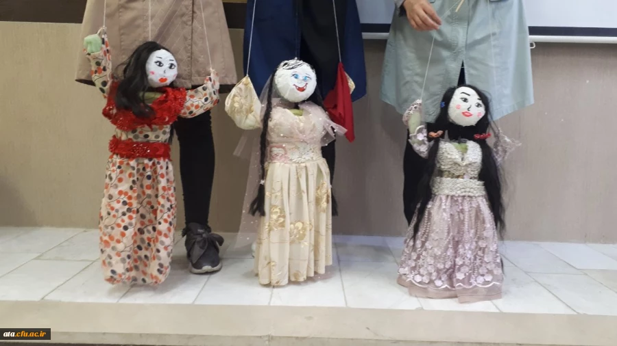 برگزاری کارگاه هنر با تکنیک اجرای عروسک نخی با عنوان عروسی محلی 2