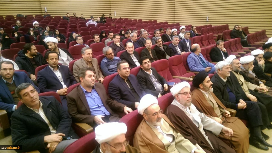 حضور دکتر محمودلو سرپرست امور پردیس های استان و دکتر پایز سرپرست پردیس علامه طباطبایی ارومیه در نشست ویژه وحدت حوزه و دانشگاه در دانشگاه ارومیه 2