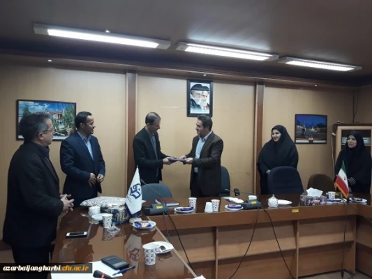 آئین تودیع و معارفه معاون آموزشی، فرهنگی پردیس شهید رجایی برگزارشد 5