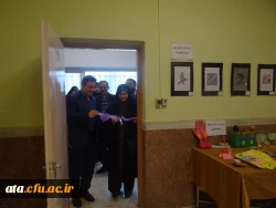 برگزاری نمایشگاه دست سازه های کمک آموزشی به مناسبت هفته پژوهش در پردیس علامه طباطبایی ارومیه 3