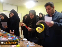 برگزاری نمایشگاه دست سازه های کمک آموزشی به مناسبت هفته پژوهش در پردیس علامه طباطبایی ارومیه 14
