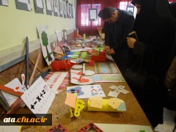 برگزاری نمایشگاه دست سازه های کمک آموزشی به مناسبت هفته پژوهش در پردیس علامه طباطبایی ارومیه 15