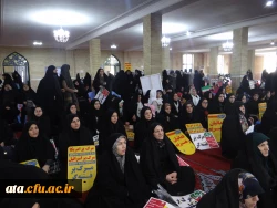 حضور دکتر محمودلو سرپرست امور پردیس های استان و دکتر پایز سرپرست پردیس علامه طباطبایی و کارکنان، اساتید و دانشجویان دانشگاه فرهنگیان در مراسم گرامیداشت یوم الله 9 دی در مصلای امام خمینی (ره) ارومیه 2