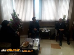 مدیریت امور پردیس های استان آذربایجان غربی و سرپرست پردیس خواهران با معاون سیاسی و امنیتی استانداری استان دیدار و گفتگو کردند 2