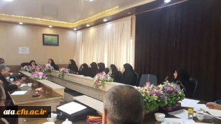 برگزاری شورای اساتید با حضور دکتر پایز سرپرست پردیس علامه طباطبایی ارومیه