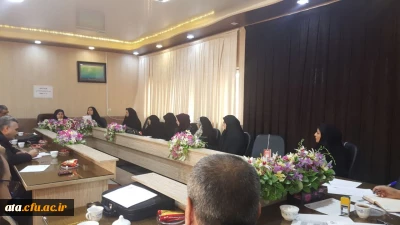 برگزاری شورای اساتید با حضور دکتر پایز سرپرست پردیس علامه طباطبایی ارومیه