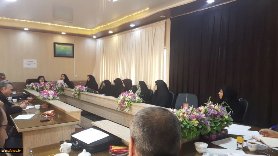 برگزاری شورای اساتید با حضور دکتر پایز سرپرست پردیس علامه طباطبایی ارومیه 2