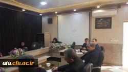 جلسه هماهنگی امتحانات پایان نیمسال اول سالتحصیلی 98-97 در پردیس علامه طباطبایی ارومیه برگزار گردید 2