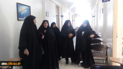 بازدید دکتر پایز سرپرست پردیس علامه طباطبایی ارومیه از حوزه امتحانات مرکز آموزش عالی شهید مطهری خوی