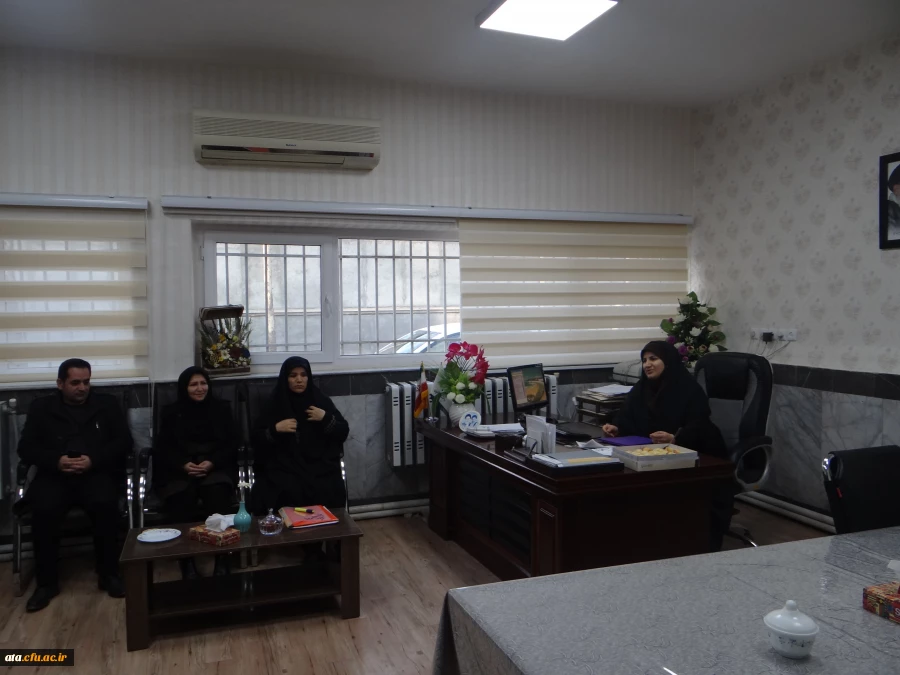 معارفه سرکار خاانم فامیان مدیر گروه آموزشی علوم تربیتی پردیس علامه طباطبایی ارومیه  2