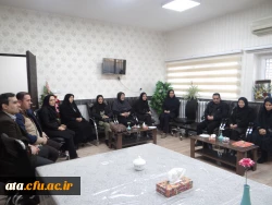 معارفه سرکار خاانم فامیان مدیر گروه آموزشی علوم تربیتی پردیس علامه طباطبایی ارومیه  3