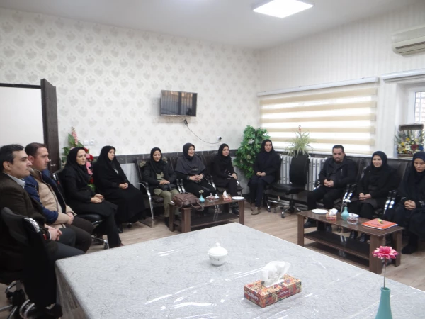 معارفه سرکار خاانم فامیان مدیر گروه آموزشی علوم تربیتی پردیس علامه طباطبایی ارومیه  3