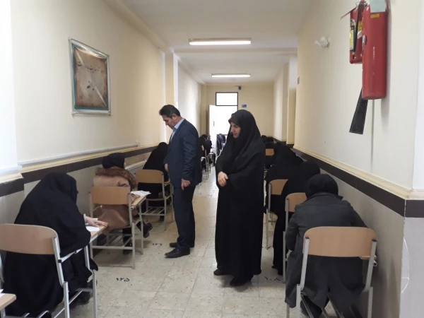 گزارش تصویری از بازدید دکتر محمودلو سرپرست امور پردیس های استان آذربایجان غربی و دکتر پایز سرپرست پردیس علامه طباطبایی ارومیه از محل برگزاری امتحانات پایان نیمسال اول سالتحصیلی 98-97 در پردیس علامه طباطبایی ارومیه 2