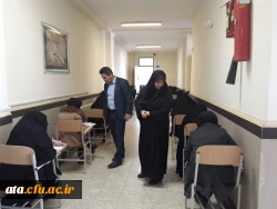 گزارش تصویری از بازدید دکتر محمودلو سرپرست امور پردیس های استان آذربایجان غربی و دکتر پایز سرپرست پردیس علامه طباطبایی ارومیه از محل برگزاری امتحانات پایان نیمسال اول سالتحصیلی 98-97 در پردیس علامه طباطبایی ارومیه 3