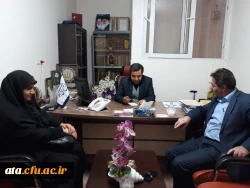 دیدار و گفتگوی دکتر محمودلو سرپرست مدیریت امور پردیس های استان و دکتر پایز سرپرست پردیس علامه طباطبایی ارومیه با جناب آقای دکتر کبیری نماینده محترم مردم شریف خوی در مجلس شورای اسلامی 2