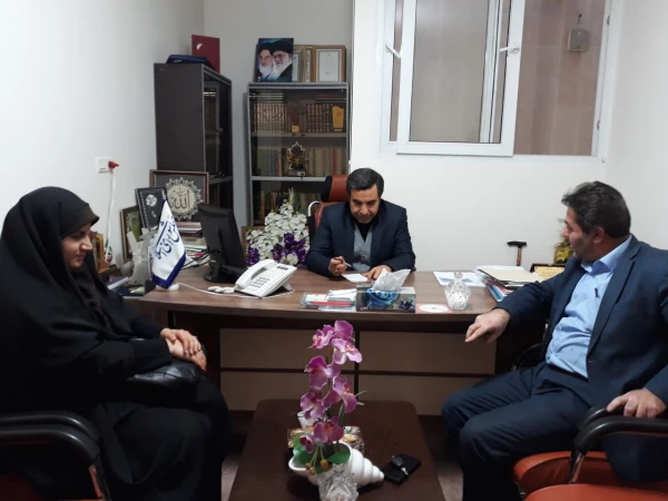 دیدار و گفتگوی دکتر محمودلو سرپرست مدیریت امور پردیس های استان و دکتر پایز سرپرست پردیس علامه طباطبایی ارومیه با جناب آقای دکتر کبیری نماینده محترم مردم شریف خوی در مجلس شورای اسلامی 2