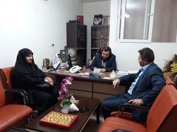 دیدار و گفتگوی دکتر محمودلو سرپرست مدیریت امور پردیس های استان و دکتر پایز سرپرست پردیس علامه طباطبایی ارومیه با جناب آقای دکتر کبیری نماینده محترم مردم شریف خوی در مجلس شورای اسلامی 3