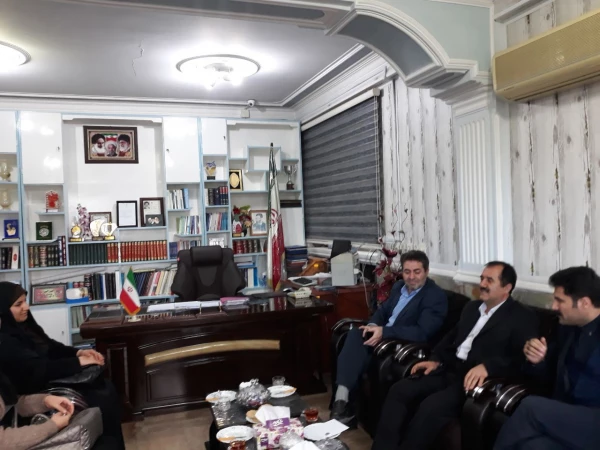 دیدار دکتر محمودلو سرپرست امور پردیس های استان آذربایجان غربی و دکتر پایز سرپرست پردیس علامه طباطبایی ارومیه با فرماندار محترم شهرستان نقده و نماینده محترم مردم شریف نقده در مجلس شورای اسلامی 2