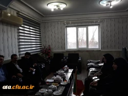 دیدار دکتر محمودلو سرپرست امور پردیس های استان آذربایجان غربی و دکتر پایز سرپرست پردیس علامه طباطبایی ارومیه با فرماندار محترم شهرستان نقده و نماینده محترم مردم شریف نقده در مجلس شورای اسلامی 4