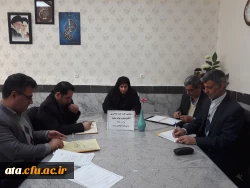 برگزاری پنجمین جلسه کمیته یادگیری الکترونیکی و تولید محتوا در پردیس علامه طباطبایی ارومیه 2