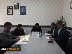 برگزاری پنجمین جلسه کمیته یادگیری الکترونیکی و تولید محتوا در پردیس علامه طباطبایی ارومیه 3