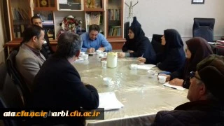 جلسه هماهنگی مدیریت امور پردیس های دانشگاه فرهنگیان استان آذربایجان غربی با معاونین آموزشی و مدیران گروه های آموزشی پردیس های استان