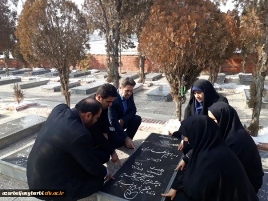 شرکت مدیریت، اساتید و کارکنان دانشگاه فرهنگیان استان در مراسم گرامیداشت قیام مردم قهرمان ارومیه در دوم بهمن ماه 57 3