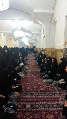 گزارش تصویری از غرفه فرهنگی و حضور دانشجومعلمان پردیس علامه طباطبایی ارومیه در جشنواره رویش در مشهد مقدس 14