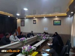 برگزاری شورای اداری  با حضور دکتر پایز سرپرست پردیس، معاونین و کارکنان پردیس علامه طباطبایی ارومیه 2