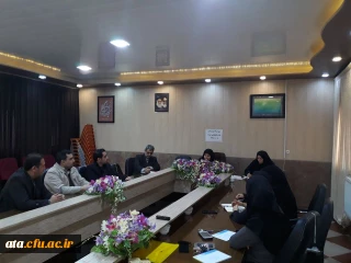 برگزاری شورای اداری  با حضور دکتر پایز سرپرست پردیس، معاونین و کارکنان پردیس علامه طباطبایی ارومیه