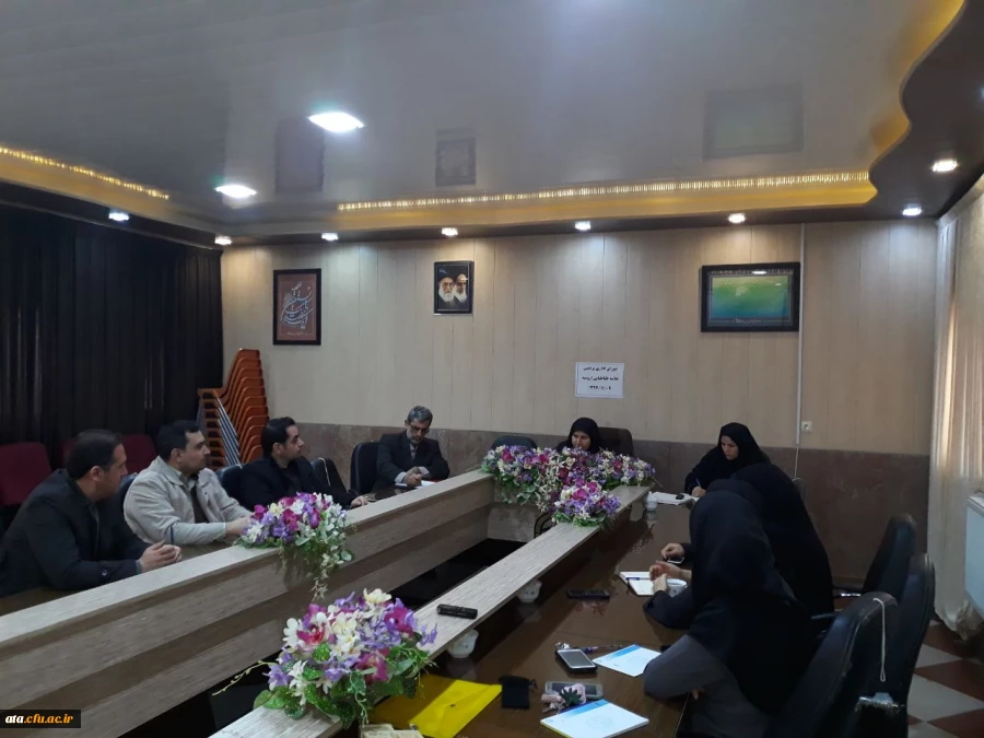 برگزاری شورای اداری  با حضور دکتر پایز سرپرست پردیس، معاونین و کارکنان پردیس علامه طباطبایی ارومیه 2