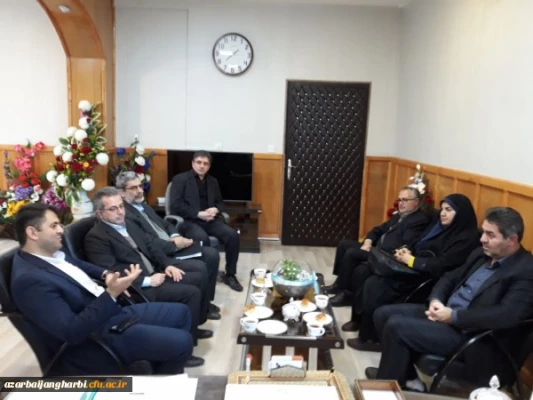 دیدار مدیران عالی دانشگاه فرهنگیان و اداره کل نوسازی، توسعه و تجهیز مدارس استان آذربایجان غربی 2