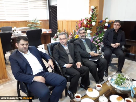 دیدار مدیران عالی دانشگاه فرهنگیان و اداره کل نوسازی، توسعه و تجهیز مدارس استان آذربایجان غربی 3
