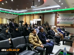 حضور سرپرست امور پردیس های استان، سرپرست پردیس علامه طباطبایی ارومیه و کارکنان و اساتید دانشگاه فرهنگیان آذربایجان غربی در همایش بررسی و تبیین نقش دانشگاهیان در تحولات سیاسی از منظر اندیشه امام خمینی (ره)  2