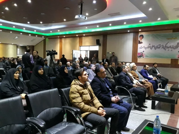 حضور سرپرست امور پردیس های استان، سرپرست پردیس علامه طباطبایی ارومیه و کارکنان و اساتید دانشگاه فرهنگیان آذربایجان غربی در همایش بررسی و تبیین نقش دانشگاهیان در تحولات سیاسی از منظر اندیشه امام خمینی (ره)  2