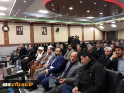 حضور سرپرست امور پردیس های استان، سرپرست پردیس علامه طباطبایی ارومیه و کارکنان و اساتید دانشگاه فرهنگیان آذربایجان غربی در همایش بررسی و تبیین نقش دانشگاهیان در تحولات سیاسی از منظر اندیشه امام خمینی (ره)  2