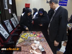 برگزاری نمایشگاه کتاب و آثار هنری به مناسبت گرامیداشت سالروز ولادت صدیقه کبری حضرت فاطمه الزهرا (س) در پردیس علامه طباطبایی ارومیه 2