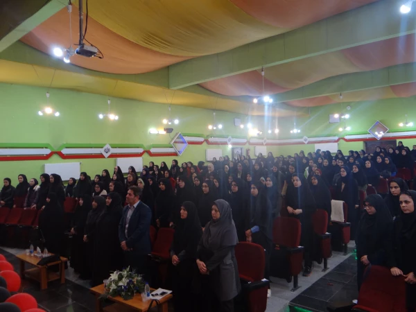 برگزاری مراسم ولادت حضرت فاطمه الزهراء (س) و روز گرامیداشت مقام زن در پردیس علامه طباطبایی با حضور دکتر محمودلو سرپرست امور پردیس های استان و دکتر پایز سرپرست پردیس علامه طباطبایی ارومیه 2