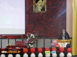 برگزاری مراسم ولادت حضرت فاطمه الزهراء (س) و روز گرامیداشت مقام زن در پردیس علامه طباطبایی با حضور دکتر محمودلو سرپرست امور پردیس های استان و دکتر پایز سرپرست پردیس علامه طباطبایی ارومیه 2