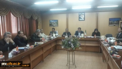 جلسه شورای اساتید موظف دانشگاه فرهنگیان استان آذربایجان غربی برگزار شد