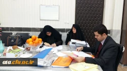 گزارش تصویری از بازدید خانم دکتر قاسمی کارشناس مسئول گسترش فرهنگ دینی و اخلاقی سازمان مرکزی دانشگاه فرهنگیان از حوزه فرهنگی و نشست با دبیران کانونها، نشریات و انجمن های پردیس علامه طباطبایی ارومیه 2