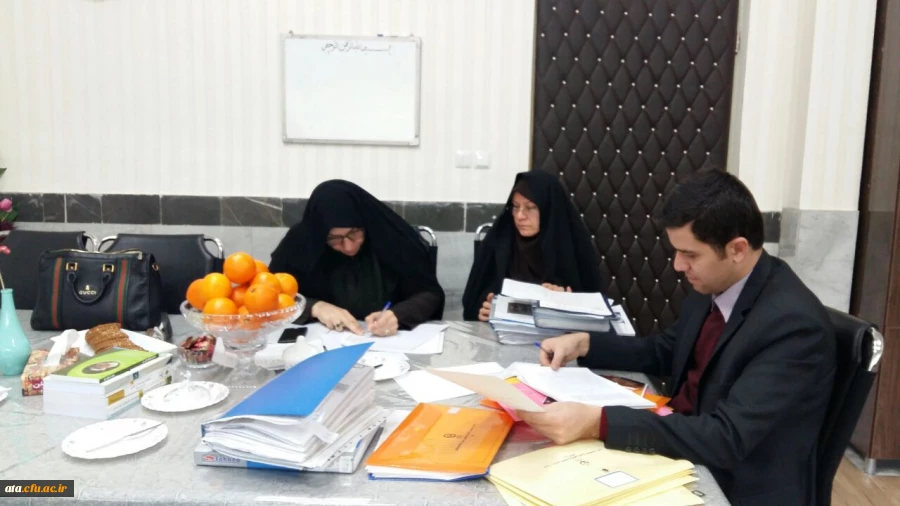 گزارش تصویری از بازدید خانم دکتر قاسمی کارشناس مسئول گسترش فرهنگ دینی و اخلاقی سازمان مرکزی دانشگاه فرهنگیان از حوزه فرهنگی و نشست با دبیران کانونها، نشریات و انجمن های پردیس علامه طباطبایی ارومیه 2