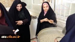 گزارش تصویری پخت آش و فروش به نفع نیازمندان به همت کانون مهدویت و مشارکت گروهی دانشجویان، اساتید و کارکنان خیر و نیکوکار 3