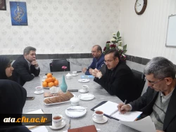 بازدید دکتر دلقندی مشاور اجرایی معاونت طرح و برنامه و توسعه مدیریت و دکتر نصرآبادی مدیر کل امور حقوقی سازمان مرکزی دانشگاه فرهنگیان از پردیس علامه طباطبایی ارومیه 2